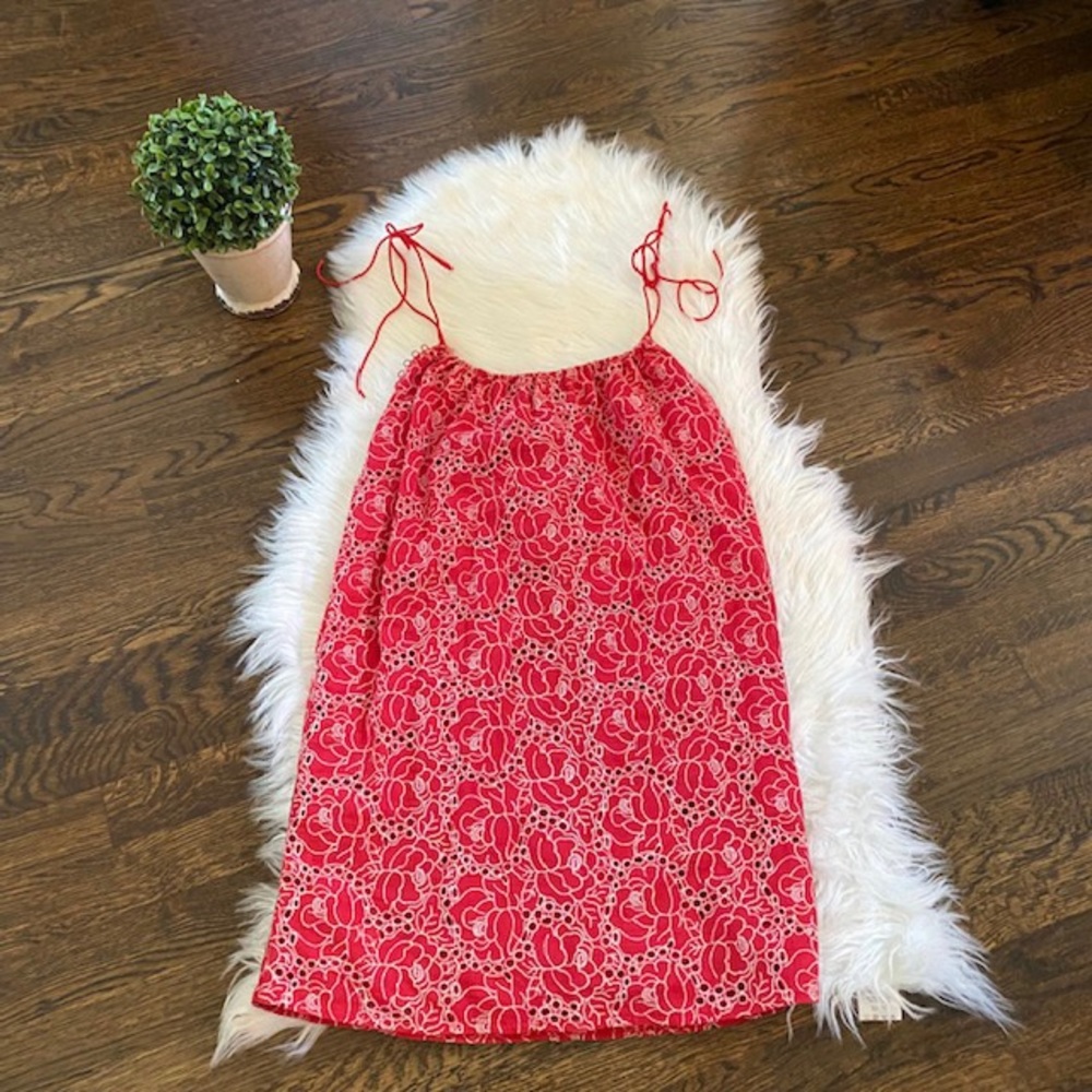 Nasty Gal Red Shift Dress